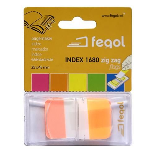 BLOCO INDEX FEGOL LARANJA , Fegol , BLOCIND024 , 5601932017095